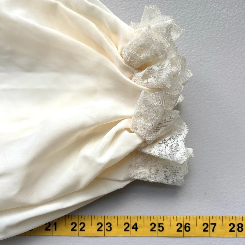 NWT Vintage‎ Shepherd Baby Christening Gown Unisex Layette Cream Lace USA